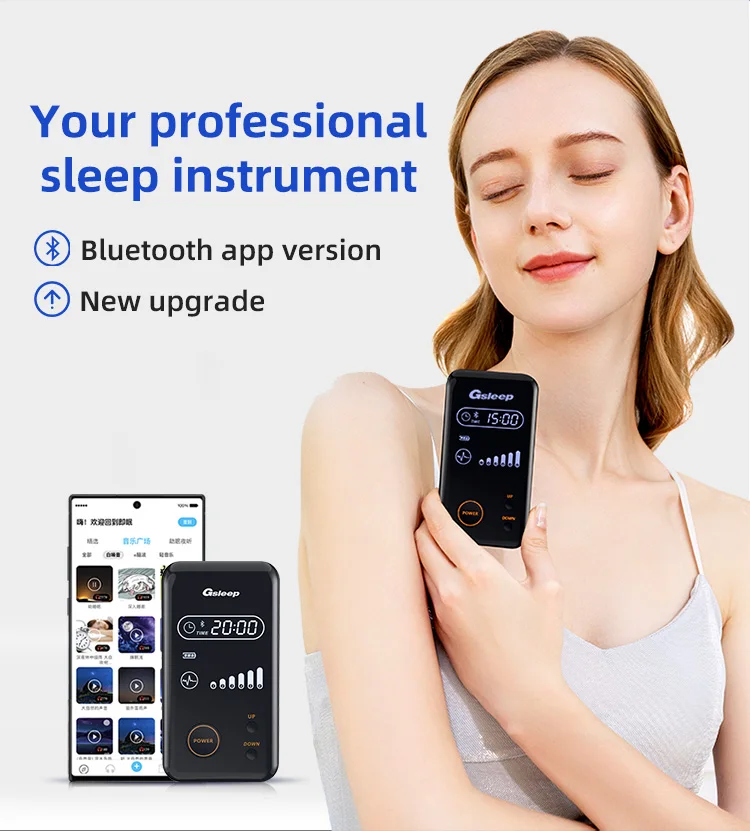 

Gsleep CES sleep Device for transcutaneous electrical nerve stimulation magnet therapy stimulators and laser therapy stimulators
