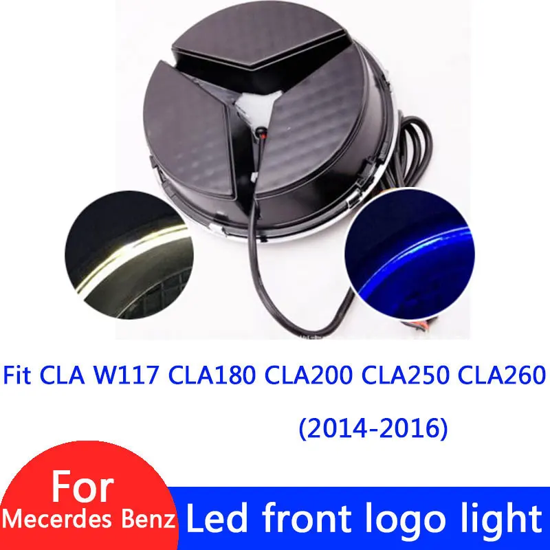 СВЕТОДИОДНЫЙ Автомобильный решетчатый логотип светильник с логотипом спереди