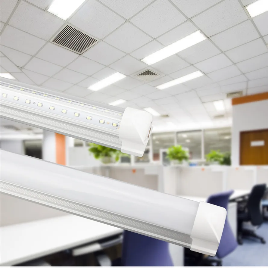 4X10X120 см 18 Вт T8 светодиодный røhre ламповый светильник Lichtleiste leuchtstoffrøhre Leuchtstofflampe Komplett Kaltweiß warmweineutß alweiß