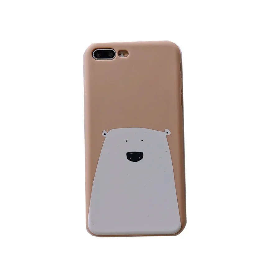 Чехол для iPhone 7 8 6s plus X XS max XR с большим медведем | Мобильные телефоны и аксессуары