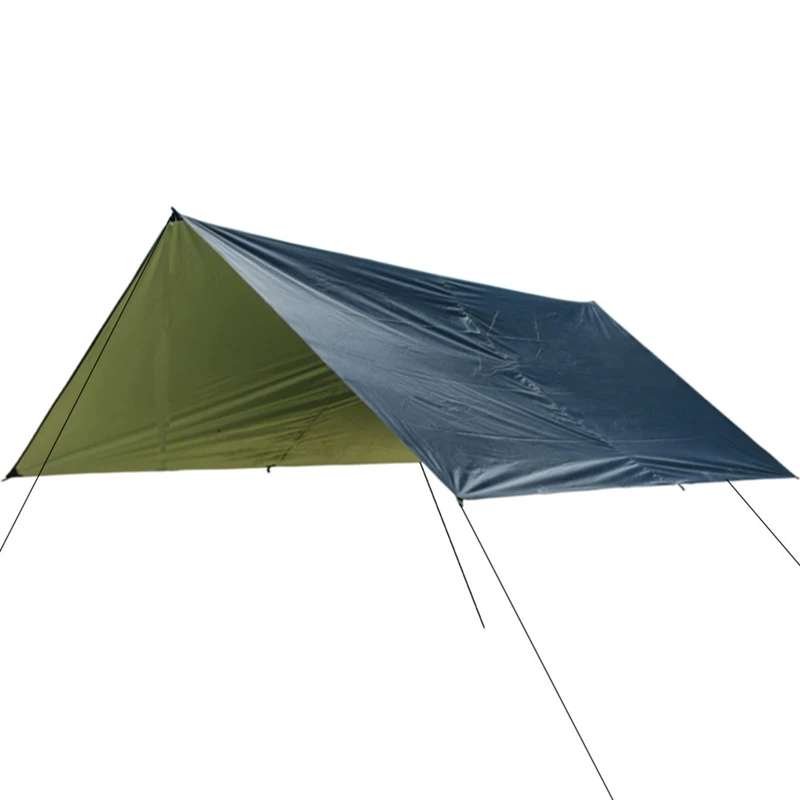 

Outdoor Multi-Functional Canopy Waterproof Sunscreen Beach Awning Sunshade Tent Light And Thin Moisture-Proof Mat Cloth