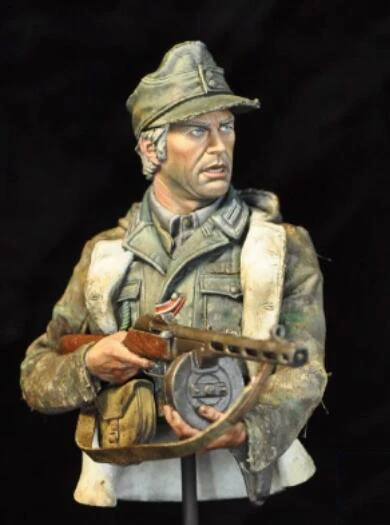 

1/10 ancient warrior man GK bust toy Resin Model Miniature Kit unassembly Unpainted