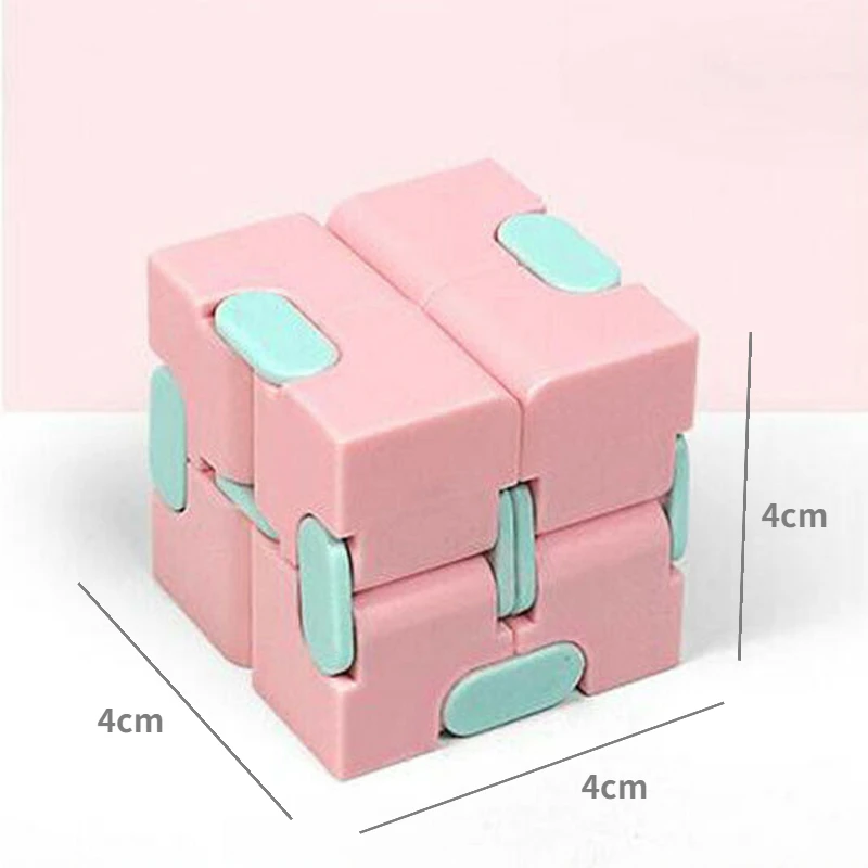 

2021Children Adult Decompression Toy Infinity Magic Cube Square Puzzle Toys Relieve Stress Funny Hand Game Four Corner Maze Toys