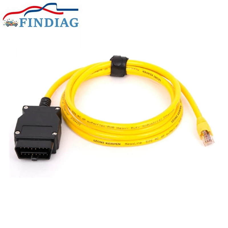 Кабель ESYS для передачи данных BMW F Series RJ45 металлический разъем ICOM кабель