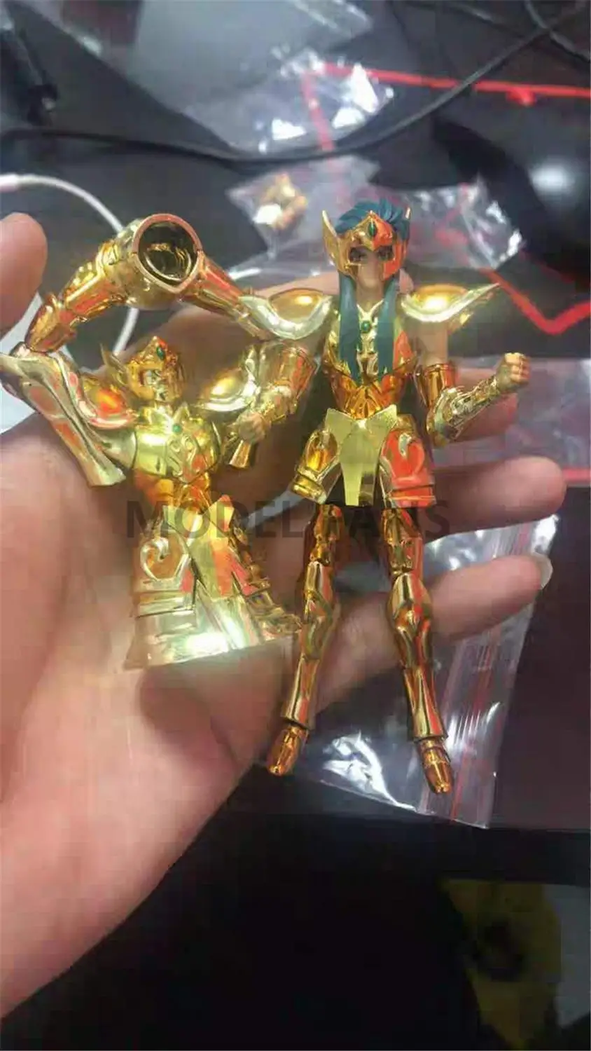 Фигурка Модели поклонника в наличии миниатюрный тканевый миф DDP 100 мм EX gold saint Aquarium