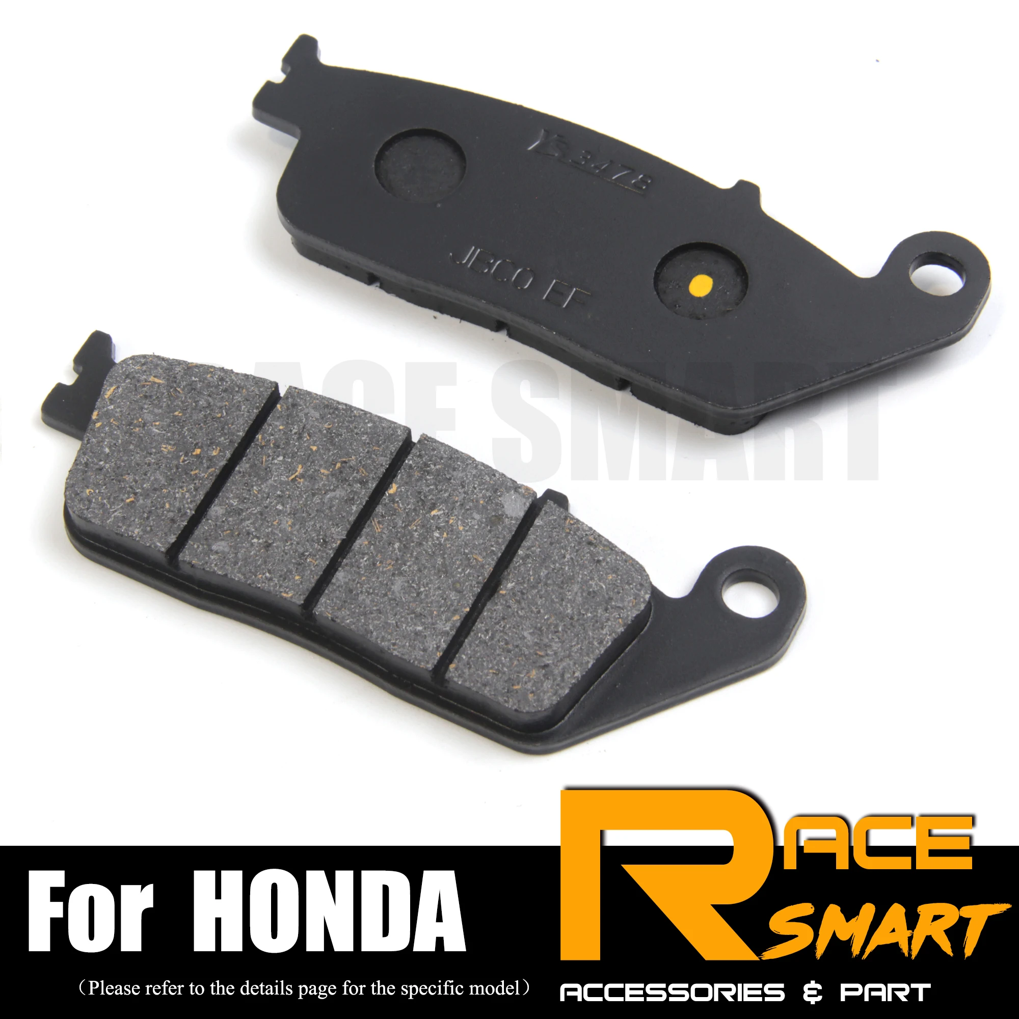 Задние тормозные колодки для мотоцикла CBR 400 CBR400 RRL 1990 1994 HONDA 250 RB 2011 2013 CBR250 RC