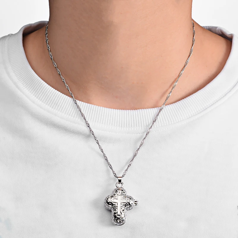 Ожерелье Shellhard с кулоном в виде пепельницы новый дизайн урна для кремации Иисусом