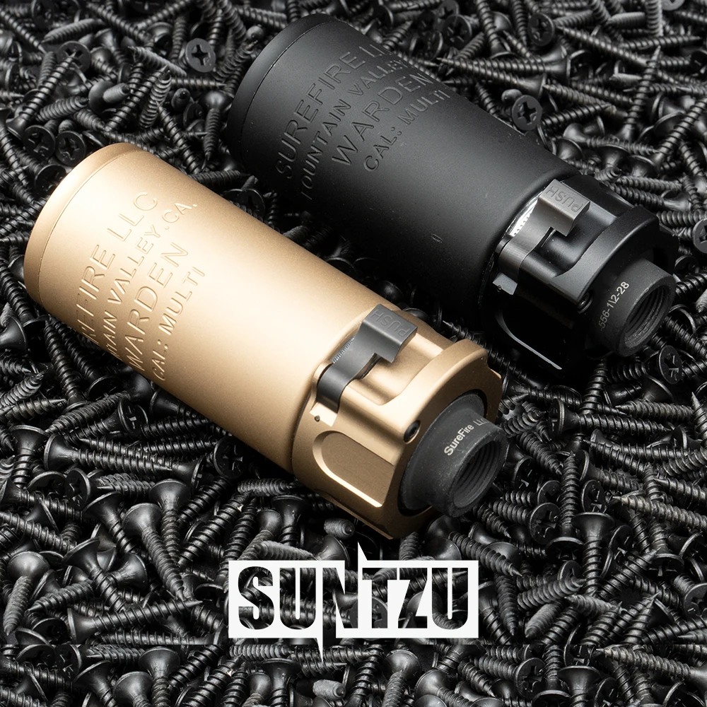 

SUREFIRE WARDEN 3.5INCH BLAST DIFFUSER WITH WARCOMP MUZZLE