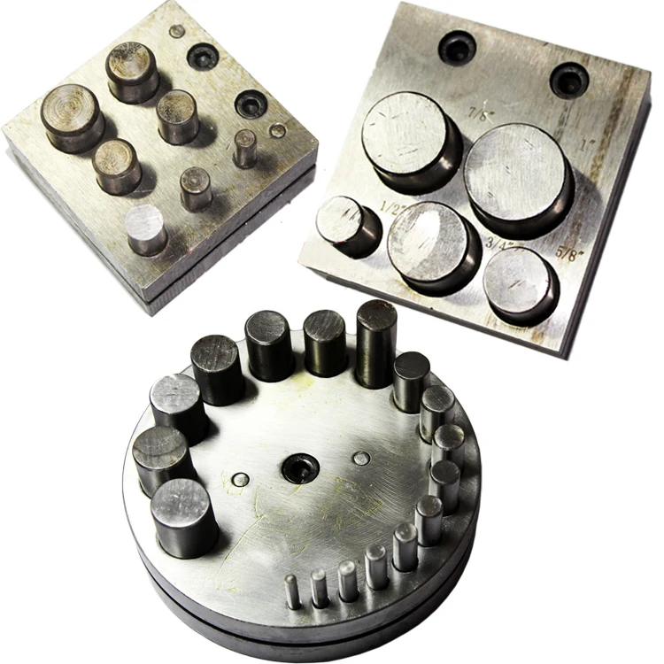 

Goldsmith Tools punching die Jewelers Disc Cutter 7 Hole 5 Hole Punch Set Metal Circle Cutting Punching