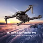 Новый Ls-xt6 мини дрона беспилотника с дистанционным управлением DJI Квадрокоптер Wi-Fi Fpv с Hd двойной Камера 4k 1080p-5.0mp держит складной четырехосевой летательный аппарат # g30