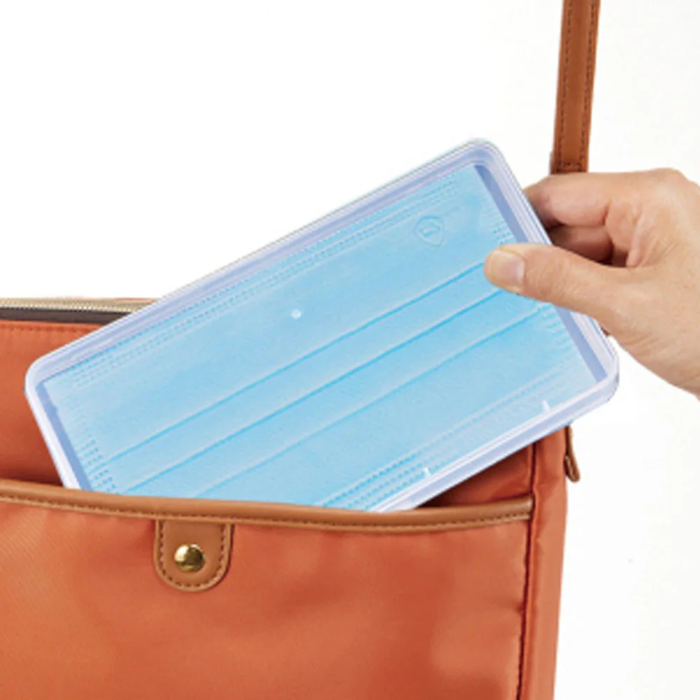 Чехол для масок одноразового использования прозрачный пылезащитный | Дом и сад