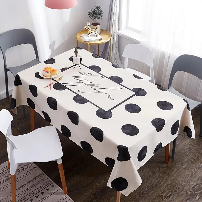 

Linen Animal Print Table Cloths Chair Sashes for Home Wedding Table Decoration Table Cloth Rectangular for 4 Seater 9 Patterns