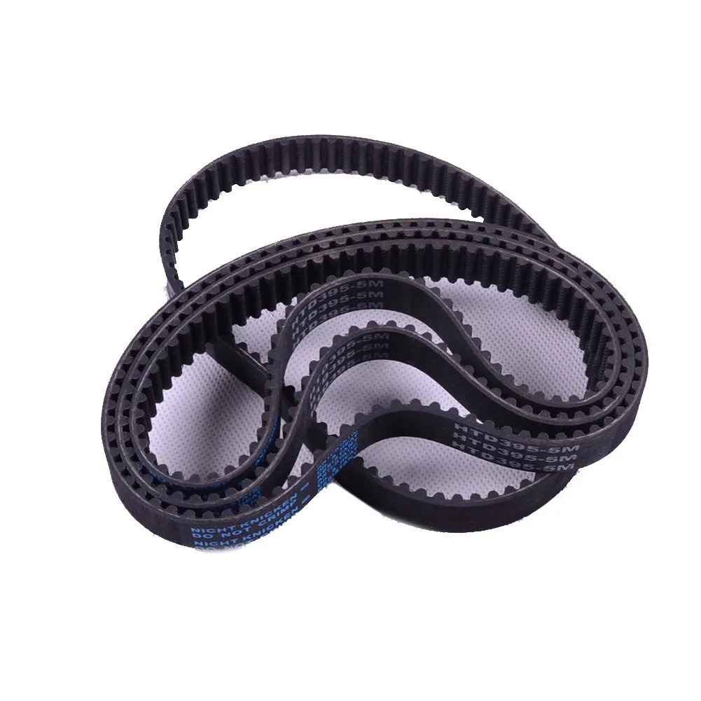 

15mm Width Timing Belt Belt Black For Electric Skateboard HTD5M-395435
