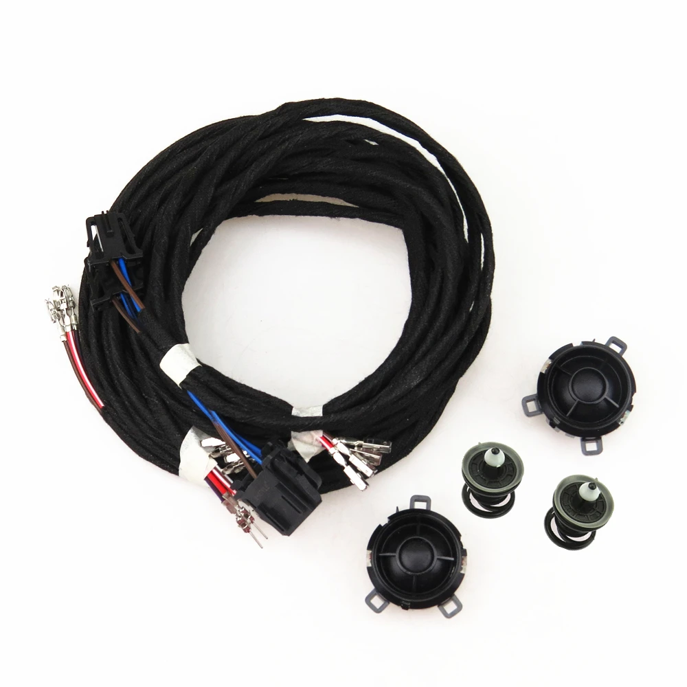 

Задняя панель салона автомобиля READXT Высокочастотный динамик, штекер жгута проводов, зажимы для Golf 5 MK5 6 MK6 кролик Сирокко