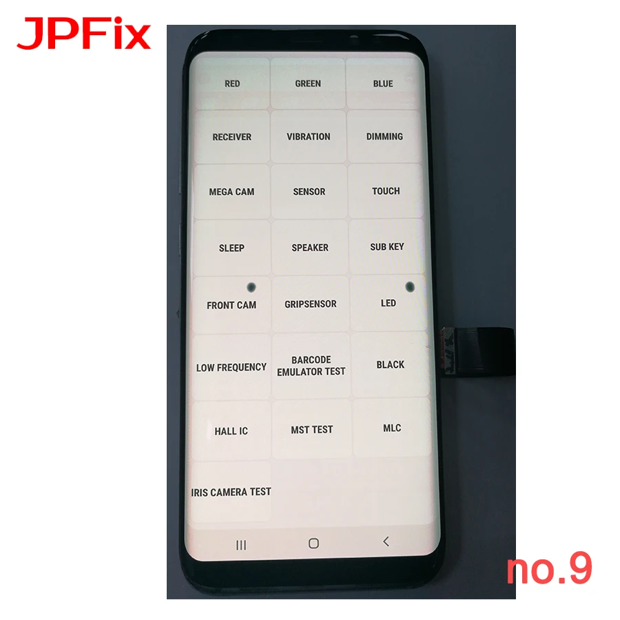 JPFix для samsung S8 Plus G955FD ЖК дисплей с сенсорным экраном дигитайзер в сборе рамкой и