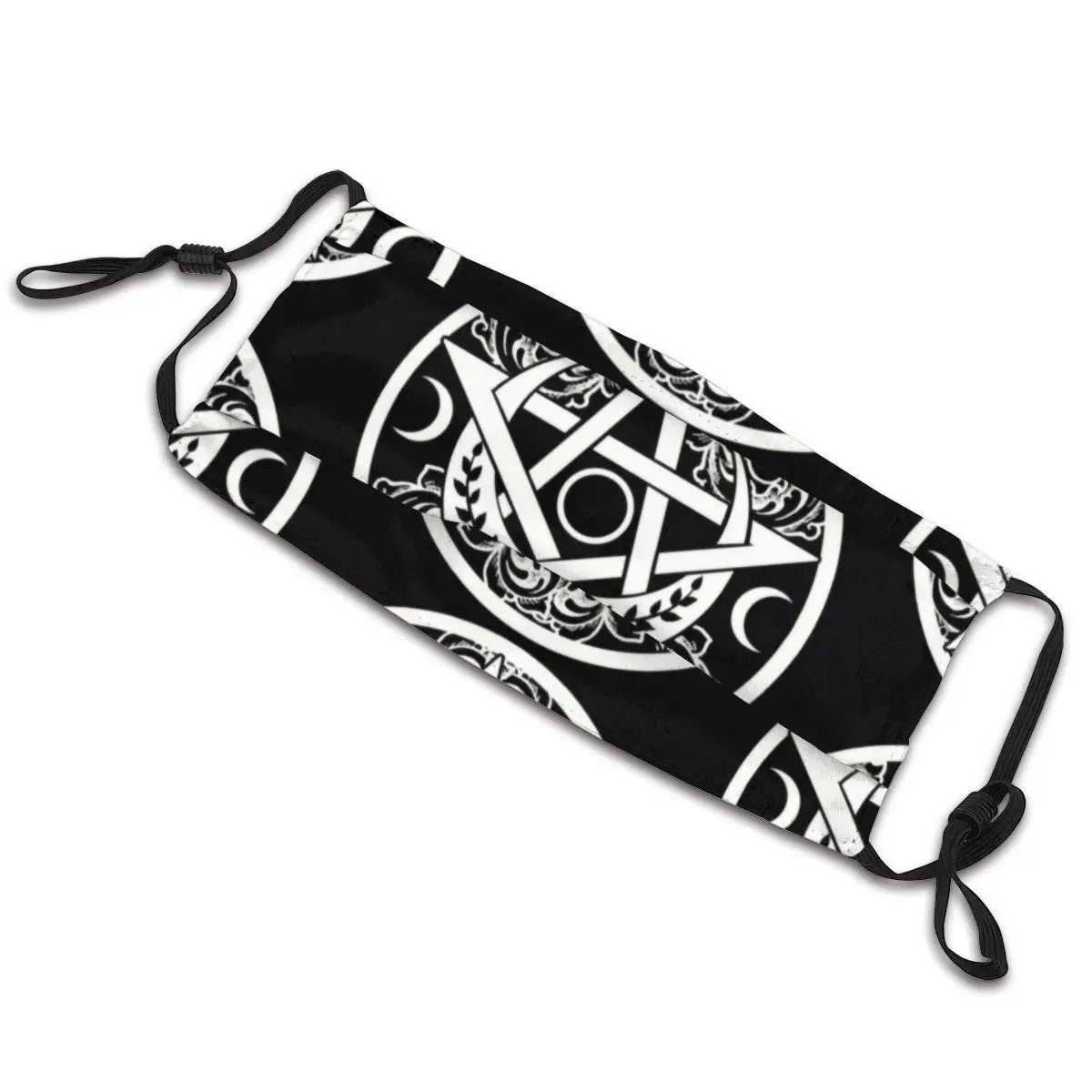 Пентаграмма Pentacle смываемая маска для лица унисекс взрослая Тройная Луна богиня