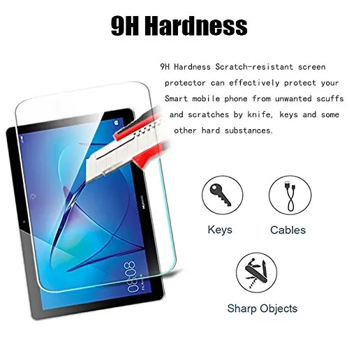 Закаленное стекло 9H для Huawei Mediapad T3 7 0 8 10 Защитная пленка планшета дюймов защитная пленка|Защитные экраны