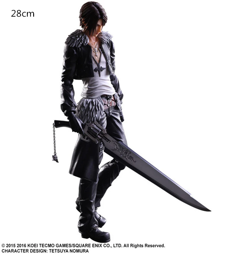 Final Game Fantasy Play Arts KAI, экшн-фигурка Sephiroth Cloud Strife Noctis Lucis Cindy Aurum Squall Leonhart Фигурки Игрушка Кукла - Цвет: 4-without box