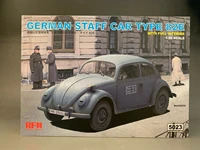 rye field model 135 german staff car type 82e plastic rfm5023 model kit