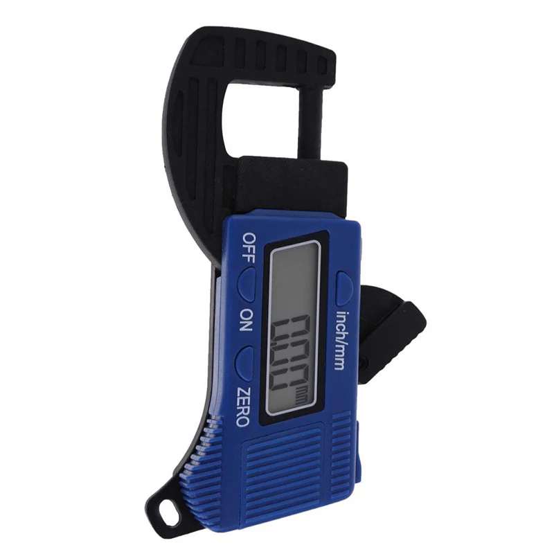 Толщиномер 0-12 7 мм удобный комплект тестер метр домашний цифровой суппорт