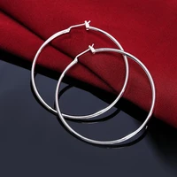 50mm5cm hoops girl earrings 2022 trend new korean fashion free shipping women jewelry aesthetic accessories jewellery