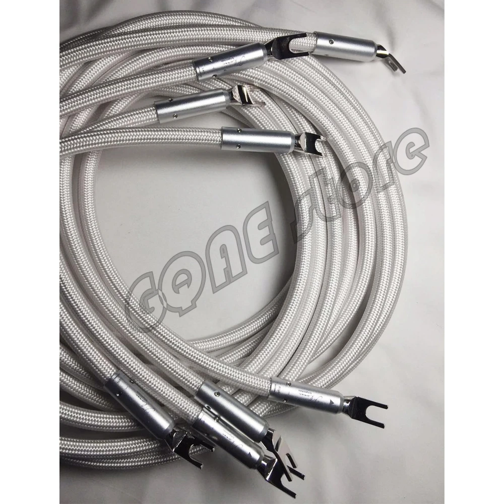 Hi Fi Y образный штекер аудиофил Демарк серебристый потоковое серебристое аудио AMP