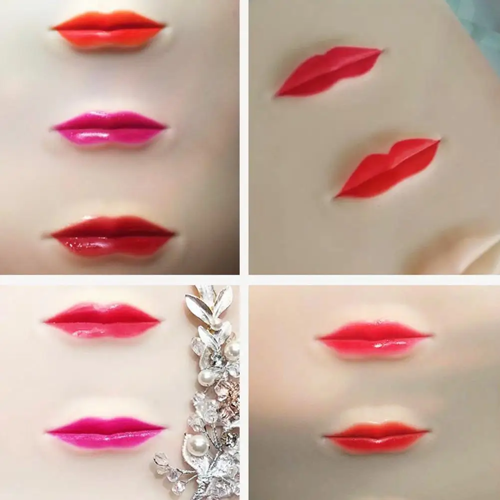 1G 3D Tattoo Practice Skin Cosmetic Permanent Makeup Lip Practice Skin Training Fake Tattoo Skin The Cortex Is Close To The Skin