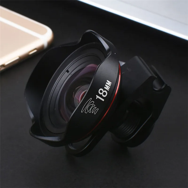 Супер широкоугольный оптический Профессиональный объектив 4K HD 18 мм без