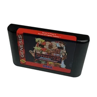 street of rage 2 street of fighter edition game cartridge electronic games 16 bit md game card for pal and ntsc version
