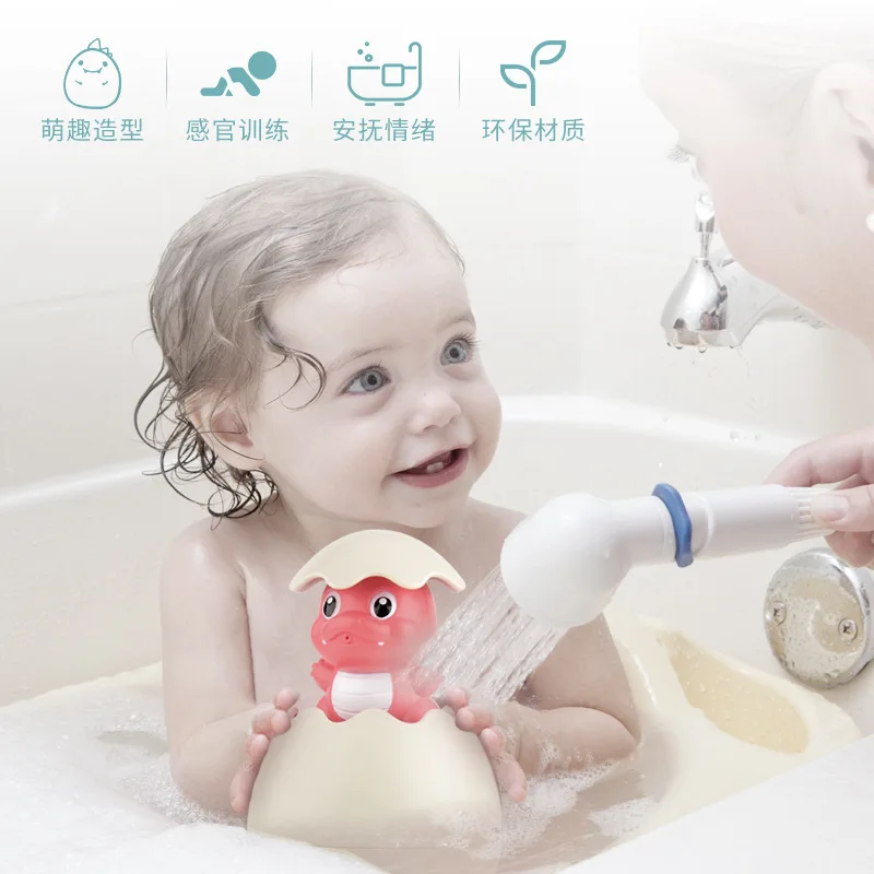 Детские Игрушки для ванны, милая желтая утка, водяные колеса, игрушечные пингвины, детский кран для купания, спрей для воды, инструмент, игрушка