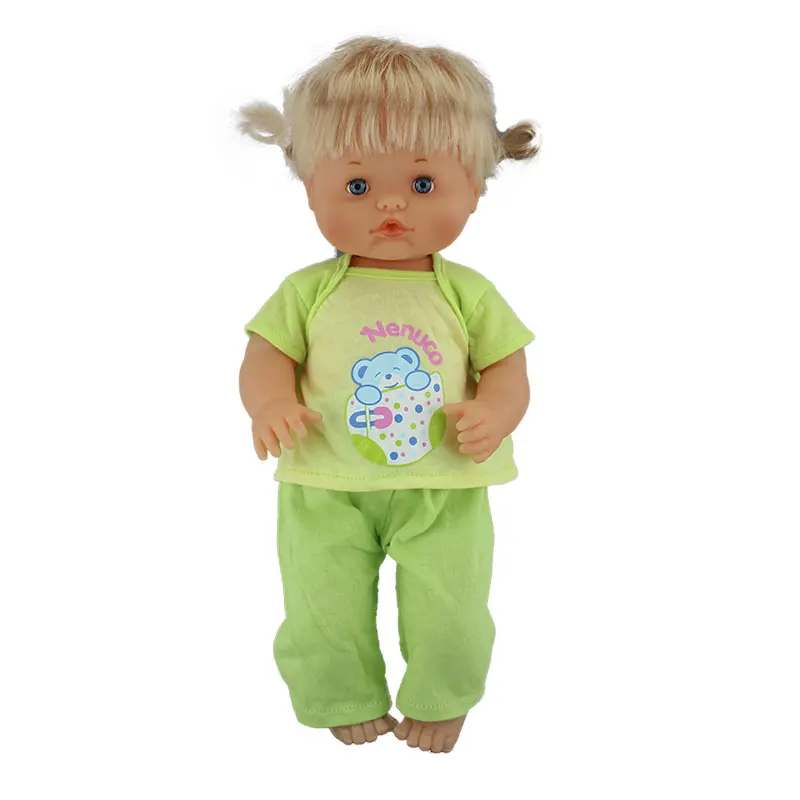 Новая многократная стильная одежда подходит 40 см 41 см кукла Nenuco Ropa y su Hermanita фиолетовая футболка с длинными рукавами в фиолетовый горошек брюки со шляпой