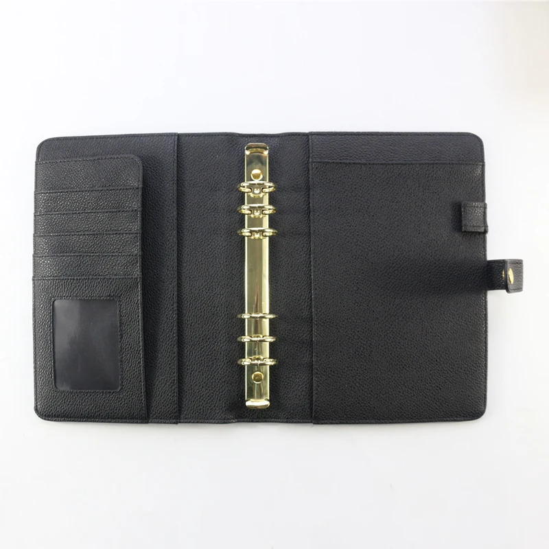 only leather cover Domikee, кожаный переплет, переплет, спиральные записные книжки и канцелярские принадлежности, личная папка, планировщик, органайзер A5A6 - Цвет: only leather cover