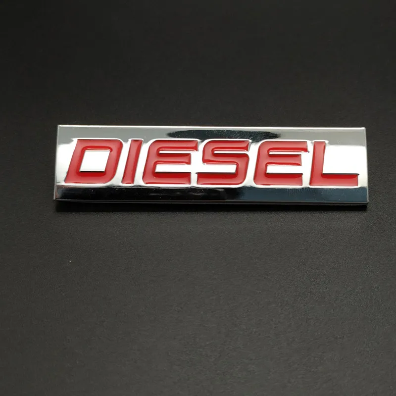 Автомобильная наклейка с логотипом дизельного топлива эмблема значок 3D