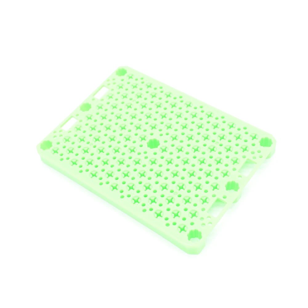 

1/10pcs 80*115 Octagonal Hole Electronic Board Chassis Bracket/Technology Building Block Parts/Toy Accessorie/DIY model PP80115G