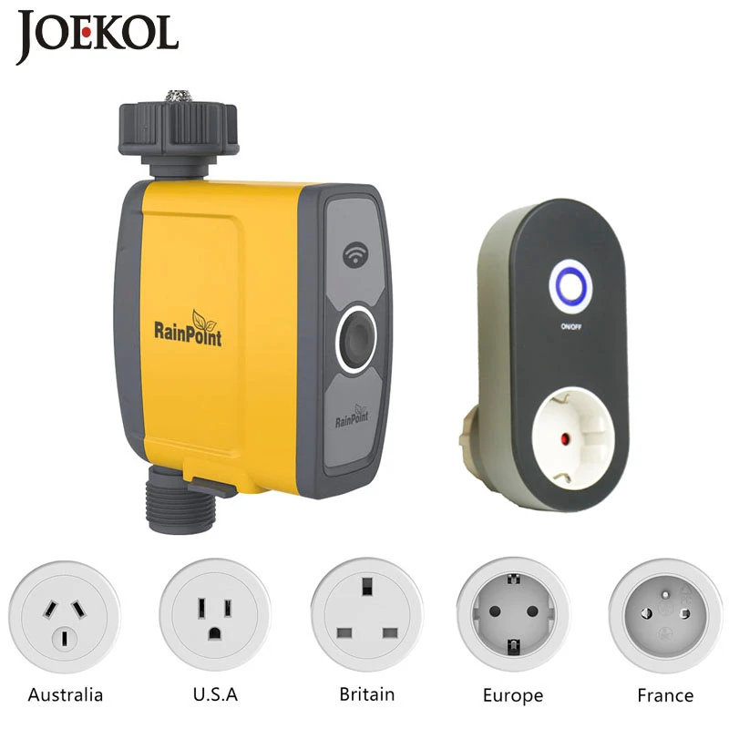 WI FI подключения полива таймер Водонепроницаемый для и орошения подачи воды сада