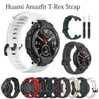 Ремешок регулируемый для Amazfit T-Rex, силиконовый сменный Браслет для наручных часов Xiaomi Huami, Amazfit T Rex