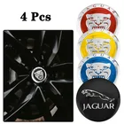 Наклейки на крышки автомобиля, 4 шт., 56 мм, для Jaguar X S F XF XE XJ XK XEL XFL XJL XJ6 XJS XKR