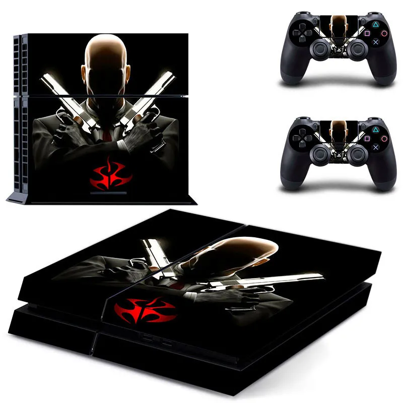 Наклейка для игровой приставки Hitman PS4 s Play station 4 наклейка консоли PlayStation и