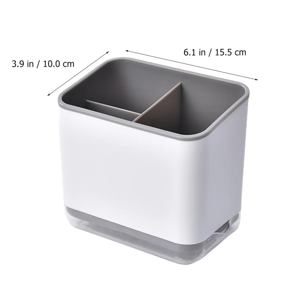 

1pc Kitchen Multifunctional Divided Storage Drain Rack Utensil Drainer Rack