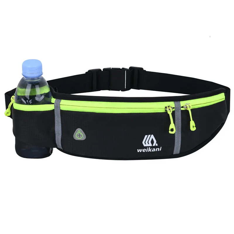 Invisible Outdoor Large Kettle Fitness Running Waist Waterproof Sports Mobile Phone Gym Belt Bags