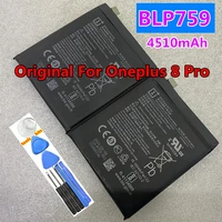 original battery blp761 4320mah for oneplus 8 one plus 8 battery 4510mah blp759 for oneplus 8 pro one plus 8pro batteries