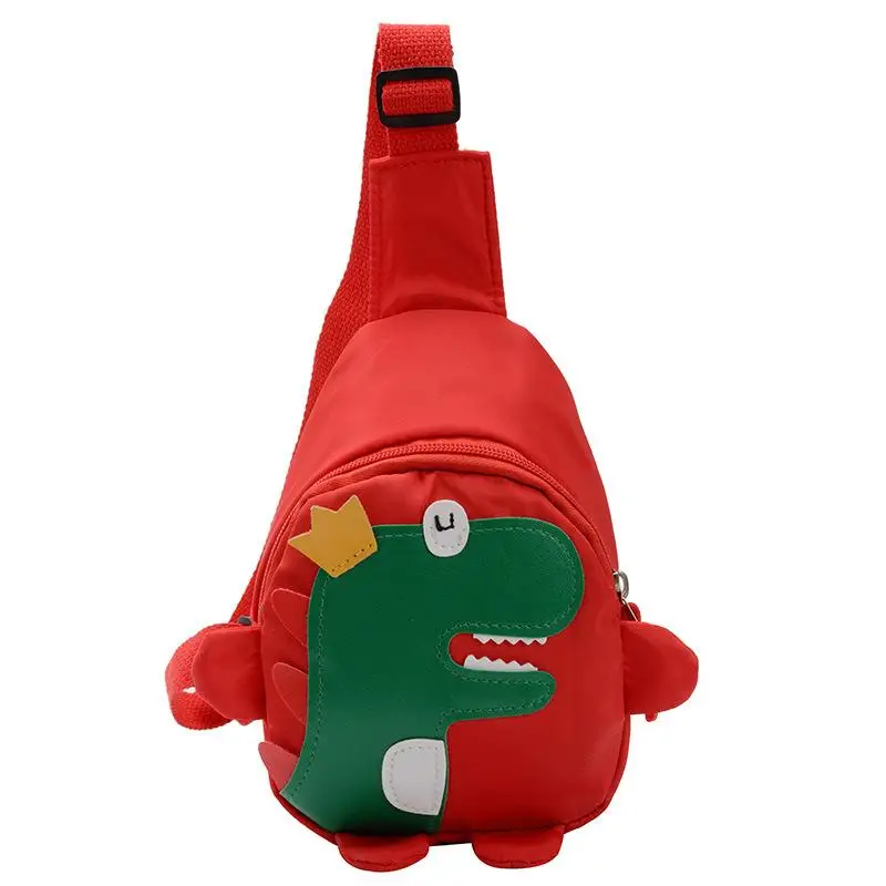 

Children's Bags 2020 New Chest Shoulder bag Cartoon Kindergarten Cute Dinosaur For Girls Boys Baby Small Bag