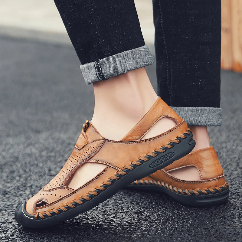 

Sandalias Deportivas Hombre Sandale Homme Cuir сандалии мужские летние модные босоножки Sandali Da Uomo Zandalias Hombre Sandalen; Heren