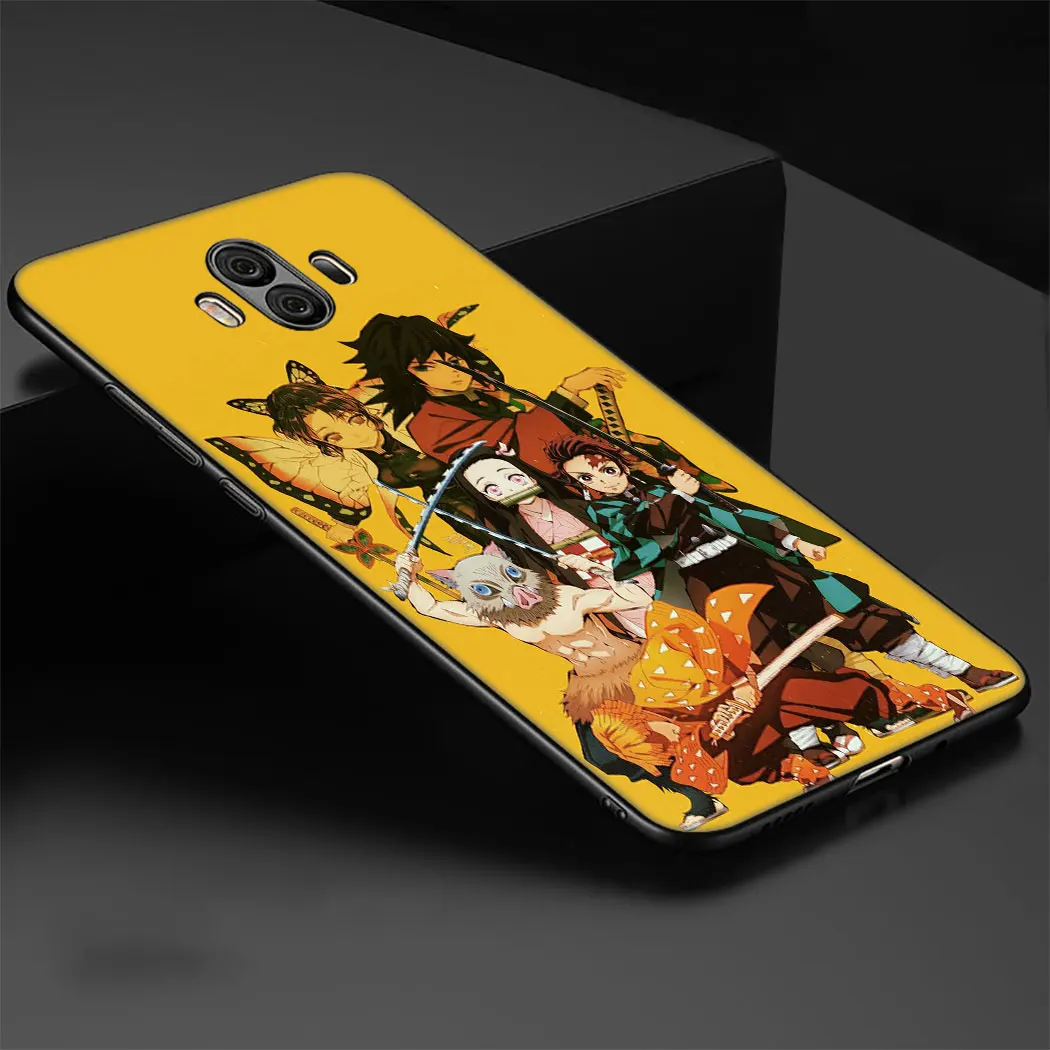 Демон убийца Kimetsu без Yaiba мягкий чехол для Huawei Y9 премьер-Mate 10 20 30 Lite Pro Чехол Nova 5i 4 3i 3
