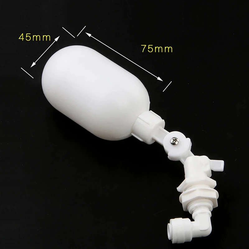 

HOT Reverse Osmosis System Adjustable Mini Float Ball Valve Shut off 1/4'' Automatic Fill Feed Fish Tank Aquarium RO Water