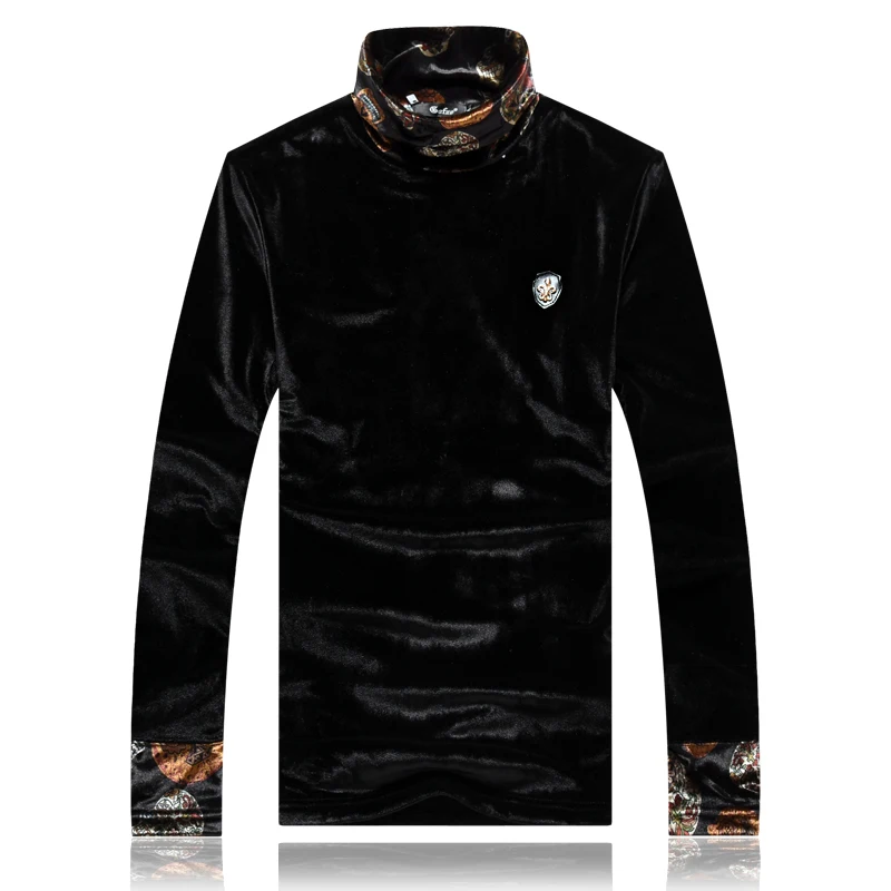 Мужские повседневные винтажные футболки однотонный пуловер с длинным рукавом