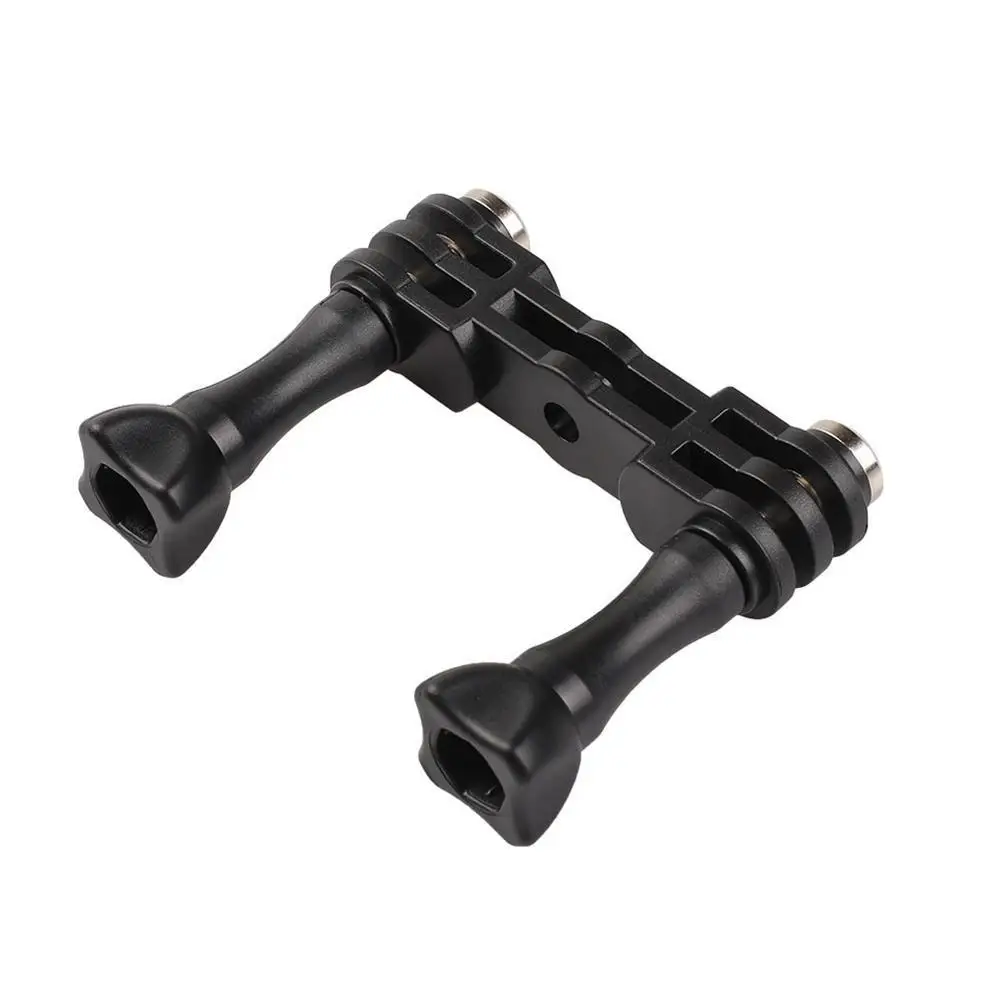 

Action Camera Bracket Dual Mount Adaptor For LED Fill Light Double-head Bracket For 4k Sports Camera GP For Gopro Accessories