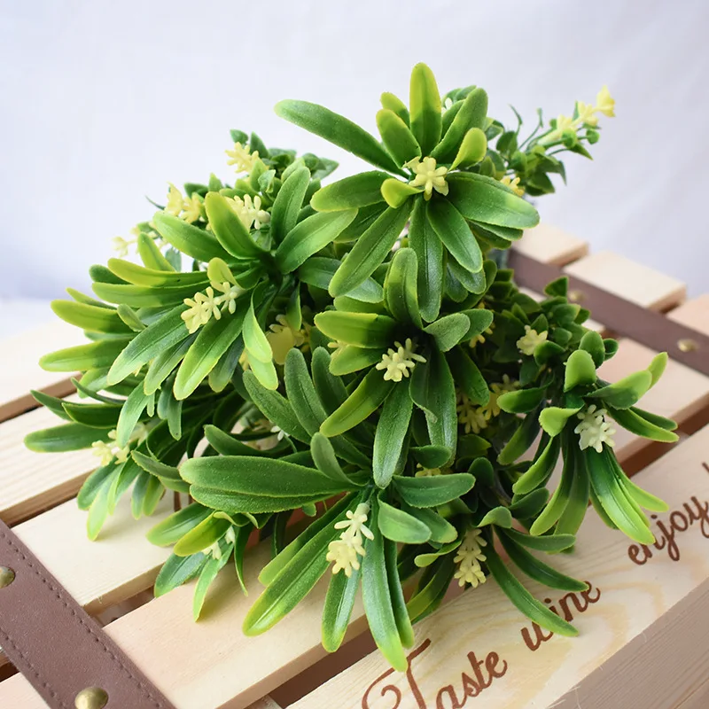 35 см настоящая сенсорная 5 вилка hyacinth трава пластиковая водная искусственная