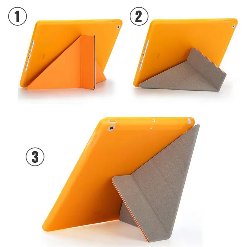 Мягкий чехол из ТПУ для iPad air 1/iPad 5 чехол-подставка Smart-Cover Apple 1 искусственной кожи с