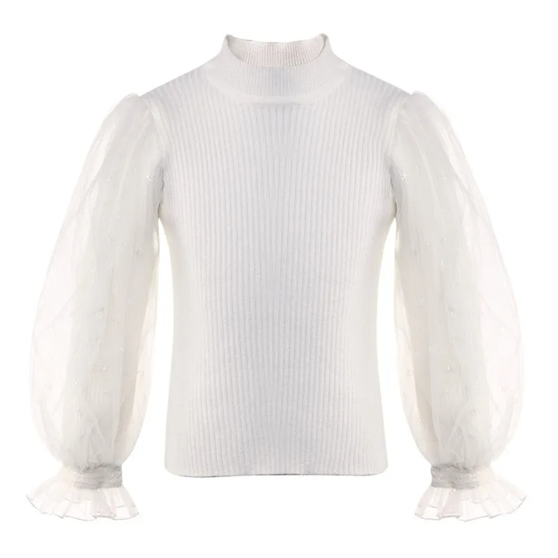 

2 Piece Sweaters Dress Suit For Baby Girls Casual Knit Pullovers Sleeveless Mid Length Gowns Girl Wedding Birthday Party Clothes